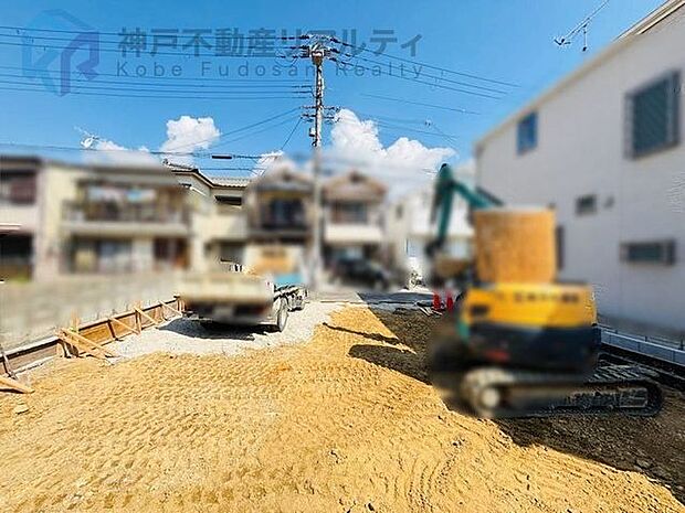 近隣、一戸建ての多いエリアです♪2025.10.1撮影