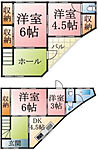 神戸市中央区中山手通７丁目 2階建 築75年のイメージ