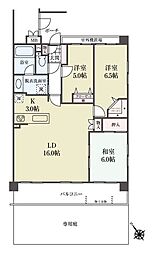 ダイアパレス船堀 3LDKの間取図画像