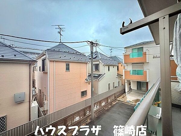 2階からの眺望になります。
