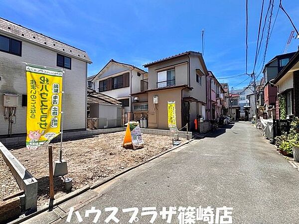 車の通りが少ない立地になります！R8.7月撮影
