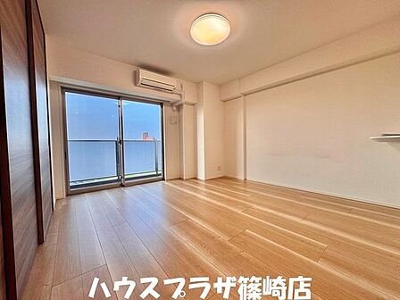 6階のお部屋なので日当たりが良好です。