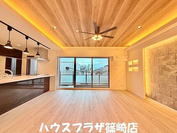 ゆったりとくつろげるリビングです。