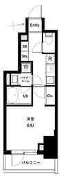 URBANPARKタカイド 1Kの間取図画像