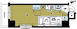 アヴァンティーク銀座東 1Kの間取図画像