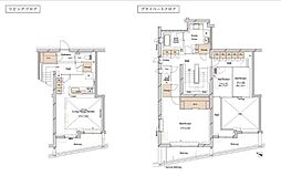 BRANSIESTA目黒中央町 3SLDKの間取図画像