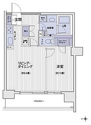 エスティメゾン大島 1LDKの間取図画像