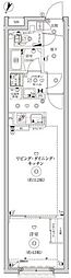 クレアティフ池袋 1LDKの間取図画像