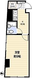 ライオンズマンション赤坂志津林 1Kの間取図画像