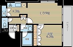 KDXレジデンス代官山2 1LDKの間取図画像