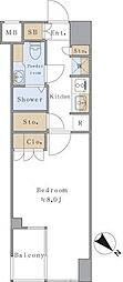 BrilliaistSENDAGAYA 1Kの間取図画像