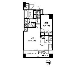 内藤ビル 1LDKの間取図画像