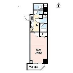 Gransite森下 1Kの間取図画像