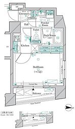 GALICIAOMORIEast 1Kの間取図画像
