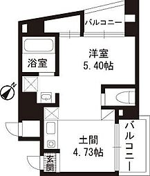 K2-COURT 1Kの間取図画像