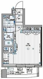 パティーナ三田台 ワンルームの間取図画像
