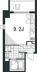 ラティエラ文京音羽 ワンルームの間取図画像