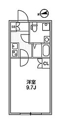 アルティザ新宿落合ソノリテ 1Kの間取図画像