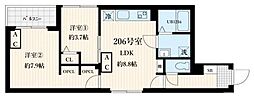スクルド松陰神社 2LDKの間取図画像