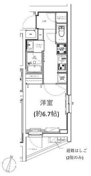 同じ建物の物件間取り写真 - ID:213102175457