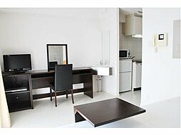 シンシア白金高輪 904 9階ワンルームのリビング/ダイニング