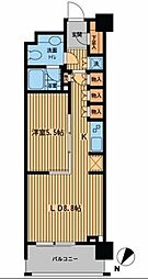 プライムアーバン日本橋横山町 7階1LDKの間取り