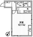 ルクレ代々木3階14.5万円