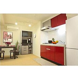 ウェルスクエアイズム蒲田 102 1階1LDKのリビング/ダイニング