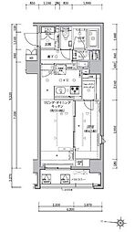 アルテシモソロ 10階1LDKの間取り