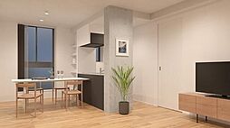 フレア代々木 401 4階2LDKのリビング/ダイニング