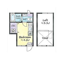 間取図画像 ワンルーム
