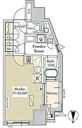 間取図画像 ワンルーム