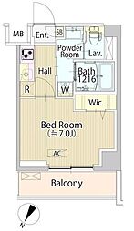 笹塚トゥディ 1階1Kの間取り