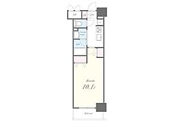 ルーツ新宿若松町 1Kの間取図画像