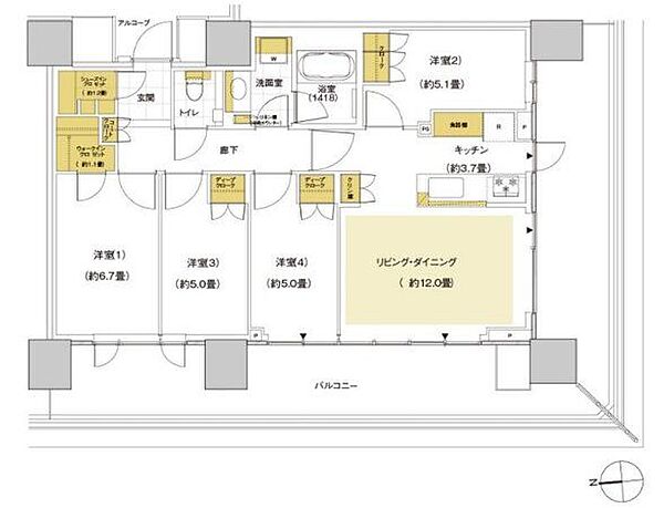 間取り：313004849360