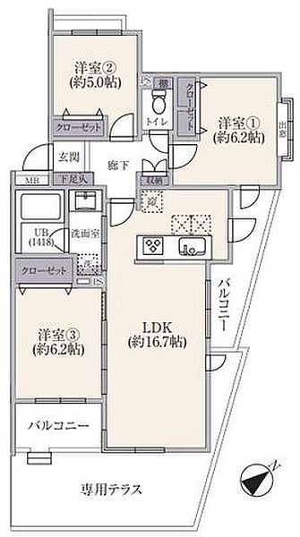間取り：314002825362