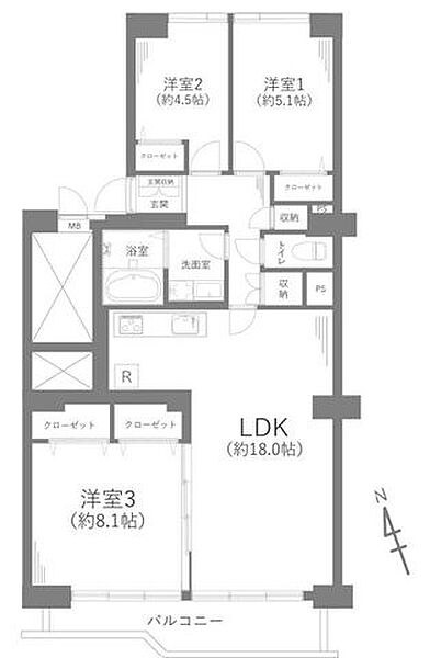 間取り：314002843735