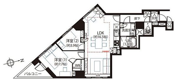 間取図