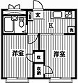 シャモット市ヶ谷2階8.4万円