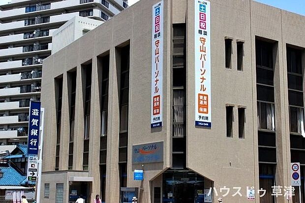 滋賀銀行守山支店 80m