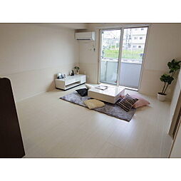 つくばエクスプレス みどりの駅 徒歩10分の賃貸アパート 1階2LDKのリビング/ダイニング