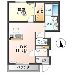 SOLANA(ソラーナ) 1LDKの間取図画像