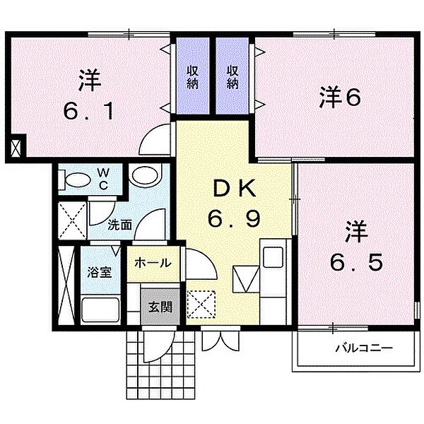 同じ建物の物件間取り写真 - ID:230028504190