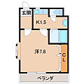 西マンション3階3.8万円