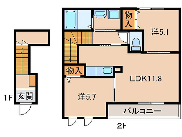 画像2:間取