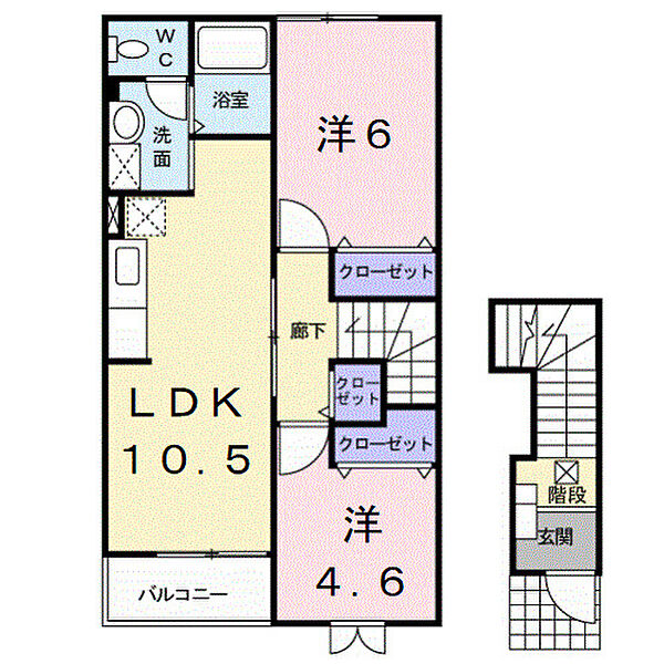 同じ建物の物件間取り写真 - ID:230028488120