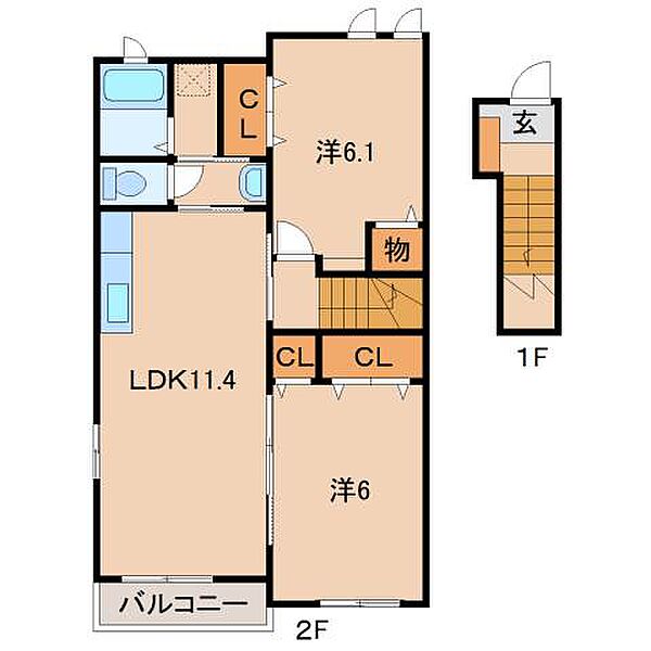 同じ建物の物件間取り写真 - ID:230028792257