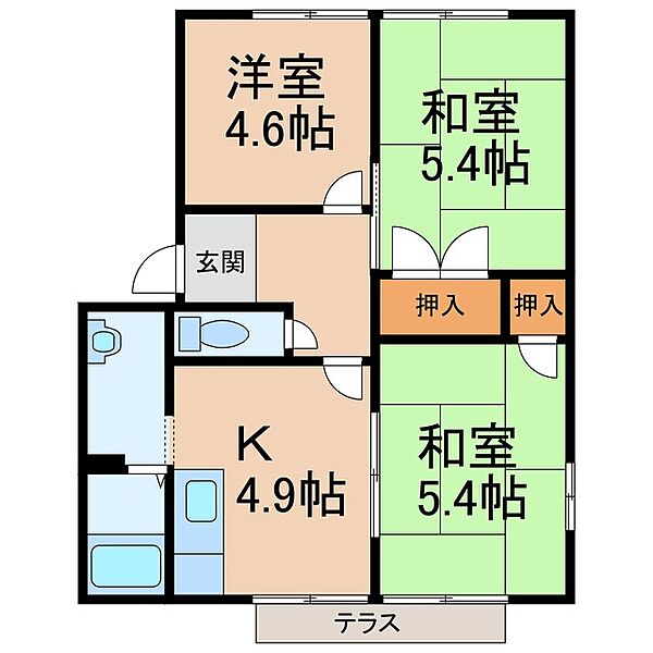 同じ建物の物件間取り写真 - ID:230028707039