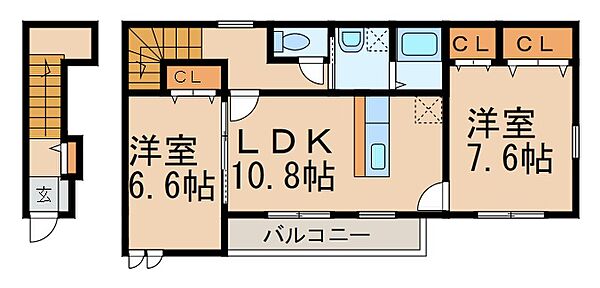 同じ建物の物件間取り写真 - ID:230028902119