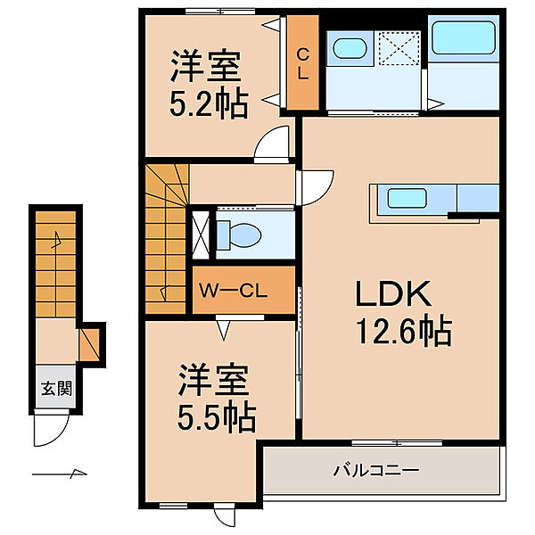 同じ建物の物件間取り写真 - ID:230028392612